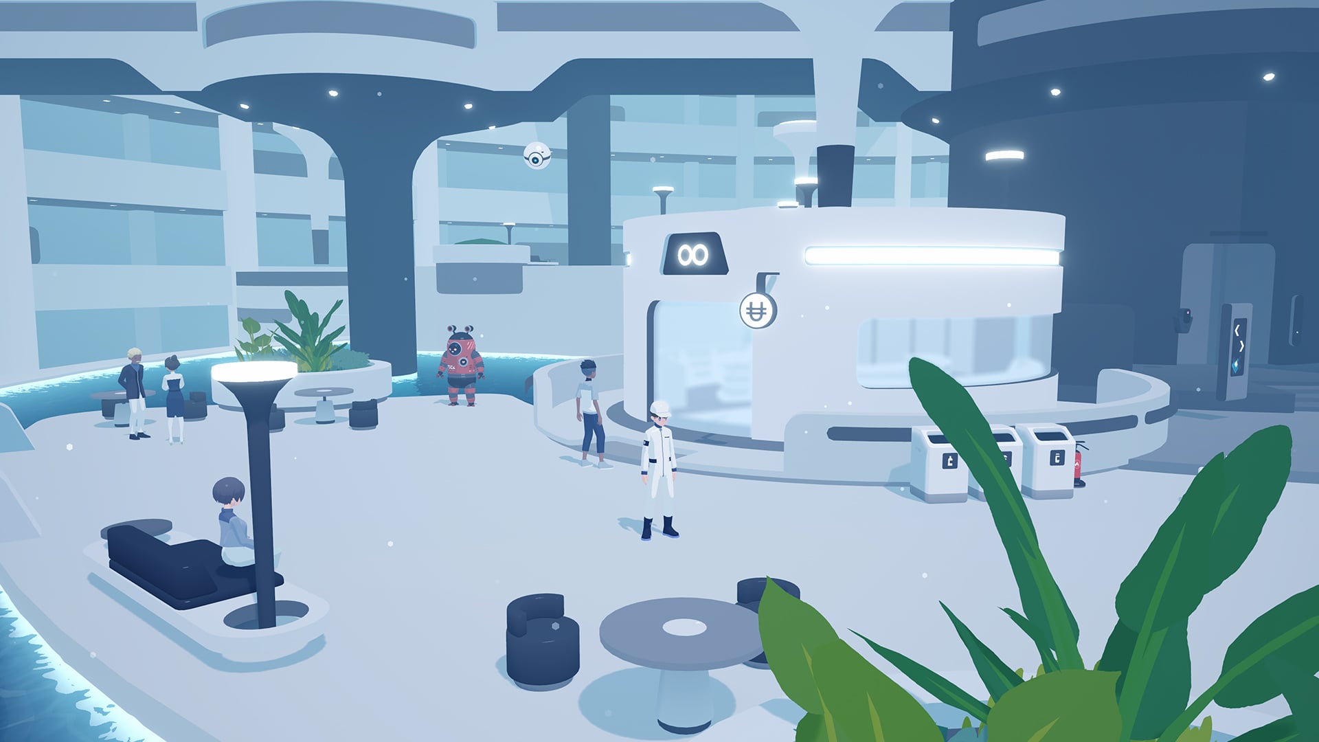 D-Topia tasks us with helping people find happiness in a possible utopia, sending us off to solve light puzzles and build relationships along the way.