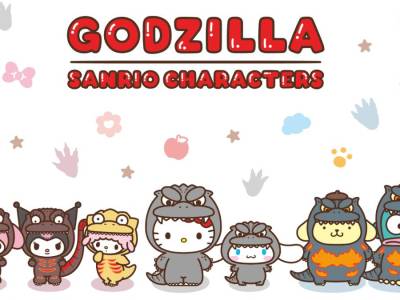 Godzilla Sanrio Characters Merchandise Heads to Japan
