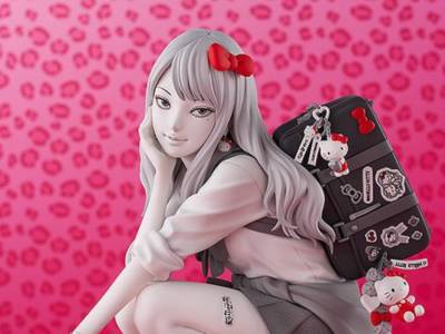 Junji Ito Gyaru Tomie Hello Kitty Figure Costs $150