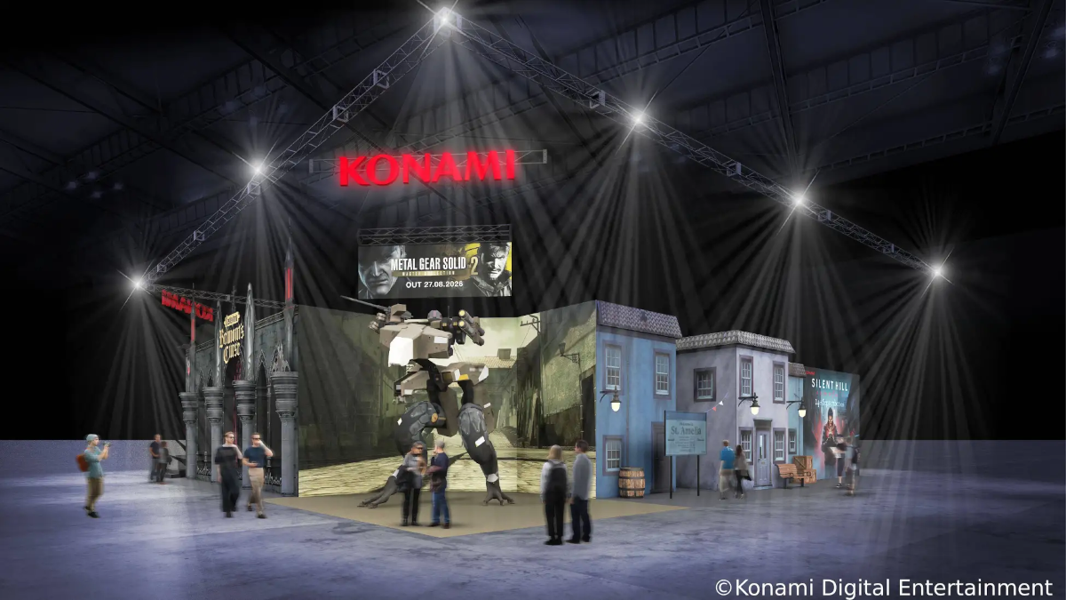 Konami booth at gamescom 2026
