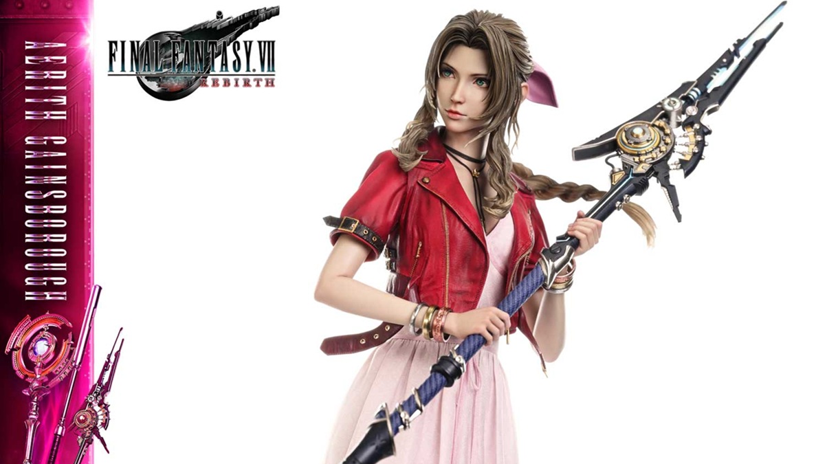 New FFVII Rebirth Aerith Masterline Figure Costs Over $2,000
