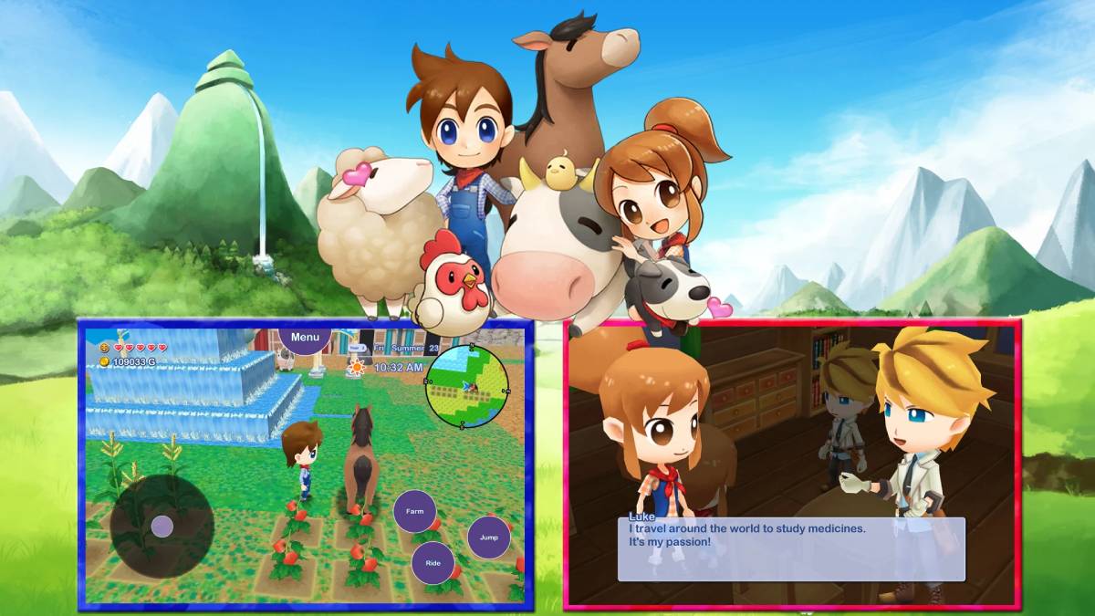New Harvest Moon Mobile Games Are Lost Valley and Skytree Village Ports