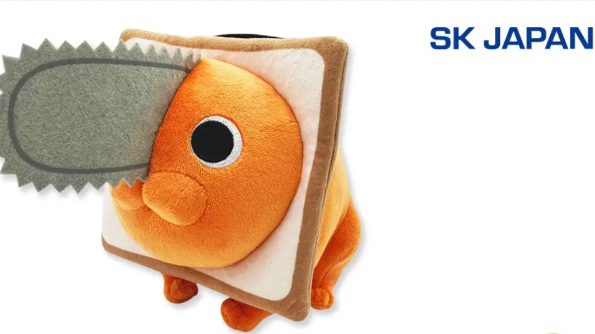 New Pochita Chainsaw Man Bread Dog Plush Makes Him a Pure Bread Devil