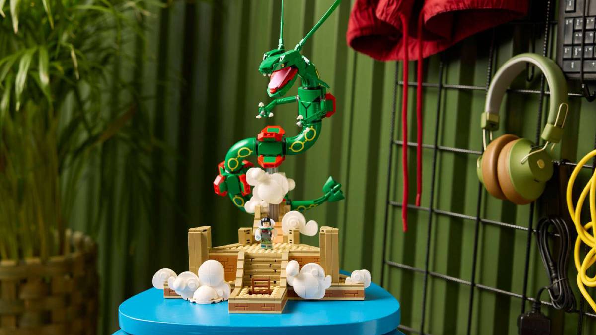 New Pokemon Lego Sets Include Red, Rayquaza, and Oak’s Lab