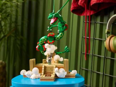 New Pokemon Lego Sets Include Red, Rayquaza, and Oak’s Lab