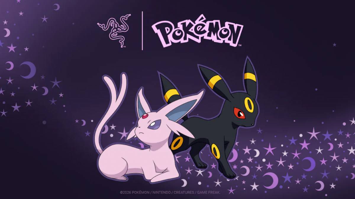 New Razer Pokemon Items Feature Espeon and Umbreon Eeveelutions