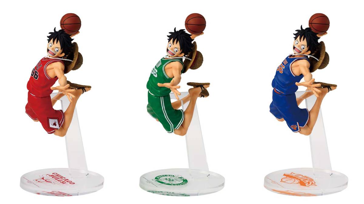 One Piece x NBA Master Stars Figures Release Schedule Set