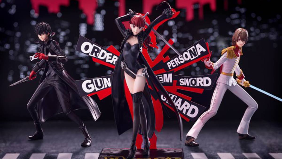 Persona 5 Royal Oshi Works Figures Are Joker, Crow, and Violet