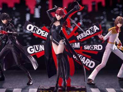 Persona 5 Royal Oshi Works Figures Are Joker, Crow, and Violet