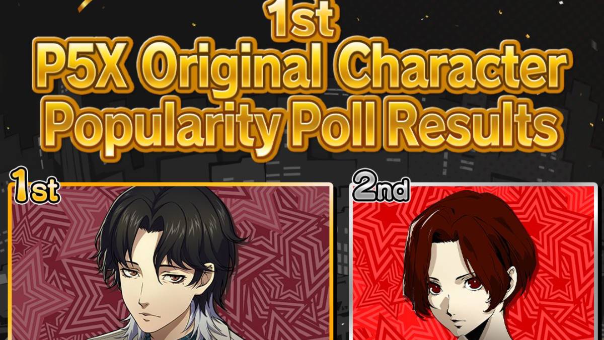 Persona 5: The Phantom X First Character Popularity Poll Results Shared