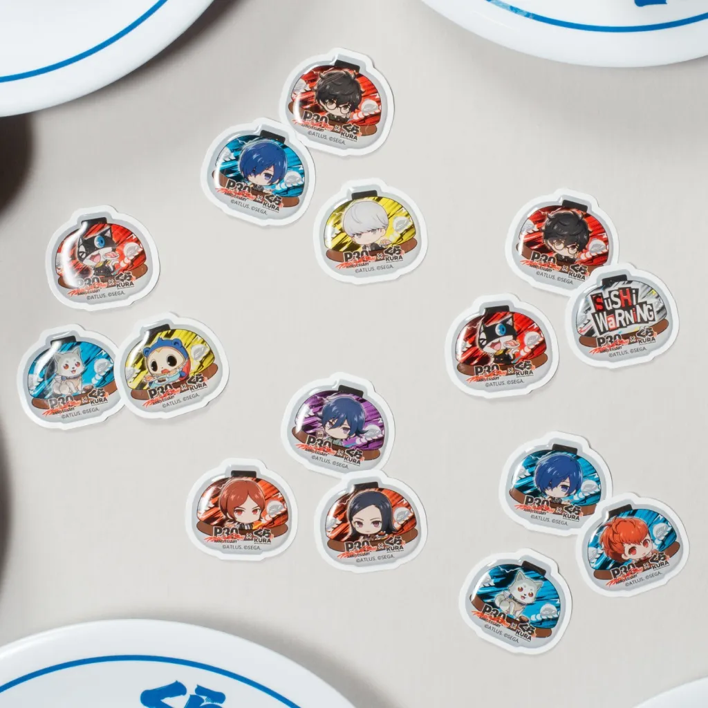 Kura Sushi Persona 3, 4, and 5 Menu and Merchandise Shared  