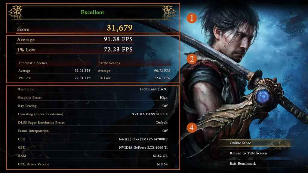 Onimusha: Way of the Sword PC Benchmark Demo Shared