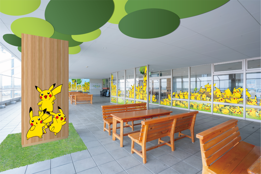 pokemon airport observation deck