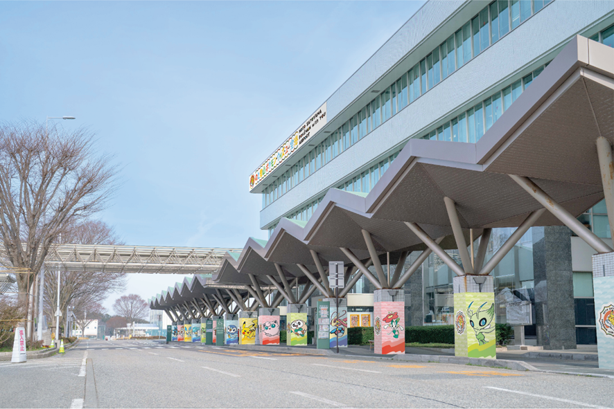 pokemon airport outside