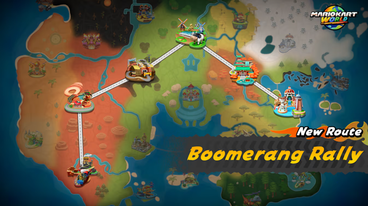 Mario Kart World Update Adds Knockout Tour Routes Photo Mode Stickers