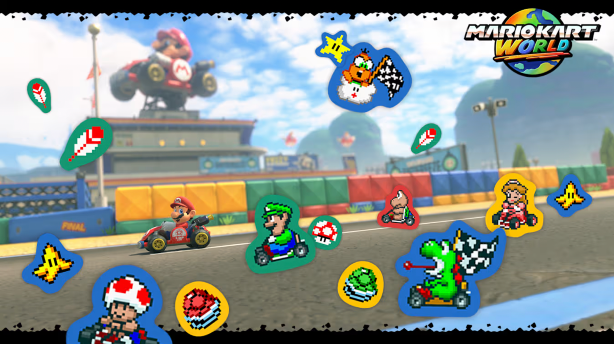 Mario Kart World Update Adds Knockout Tour Routes Photo Mode Stickers