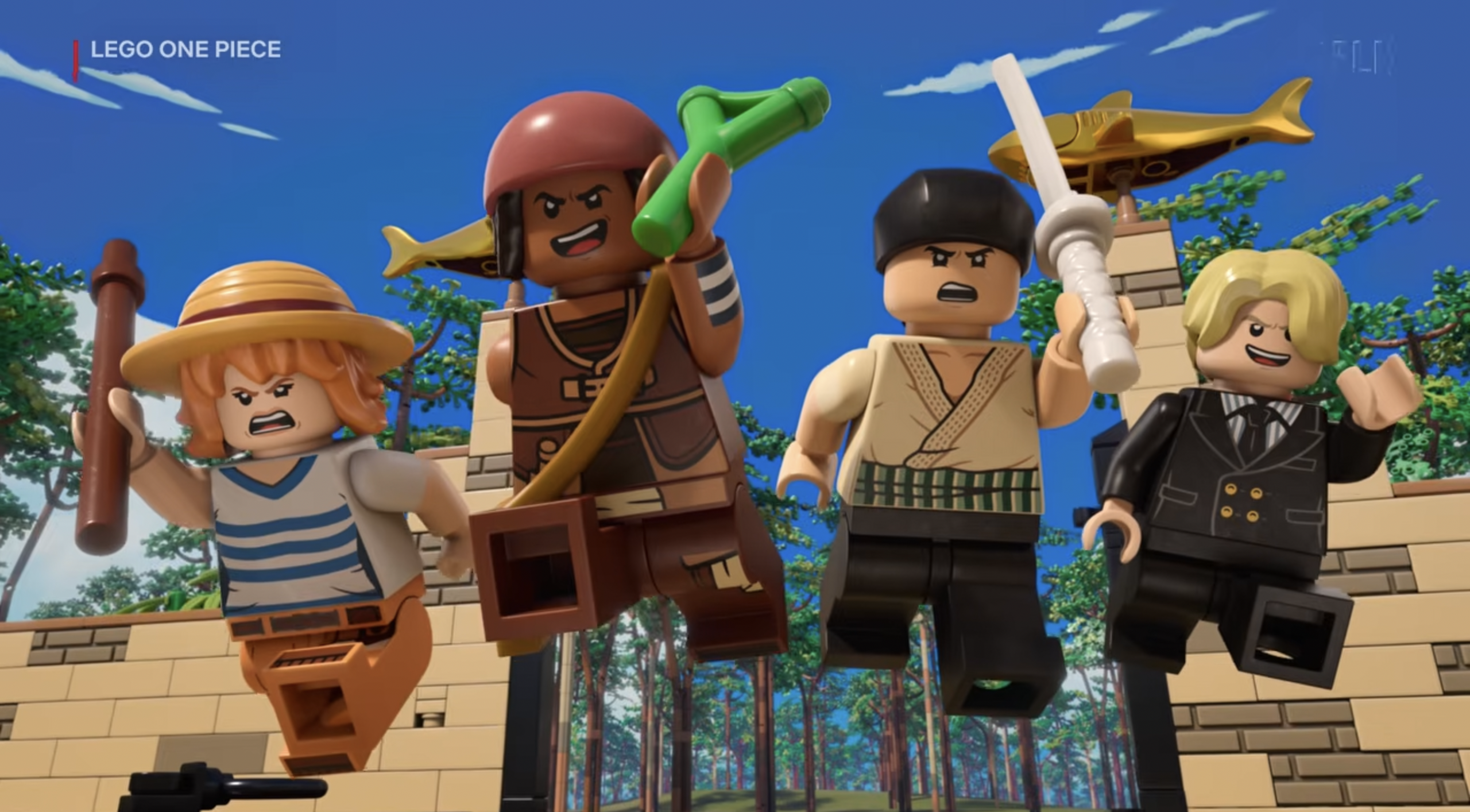 New Netflix Lego One Piece Trailer Shows More Scenes