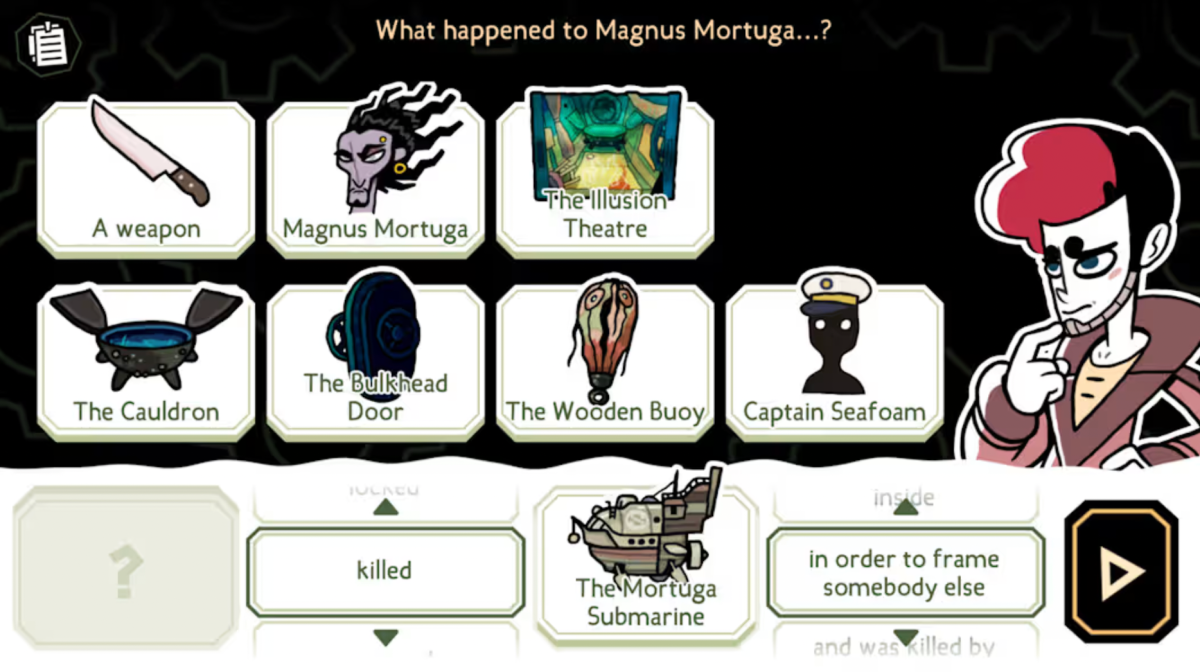 The Detective Grimoire game The Mermaid Mask is pretty much a perfect point-and-click adventure.