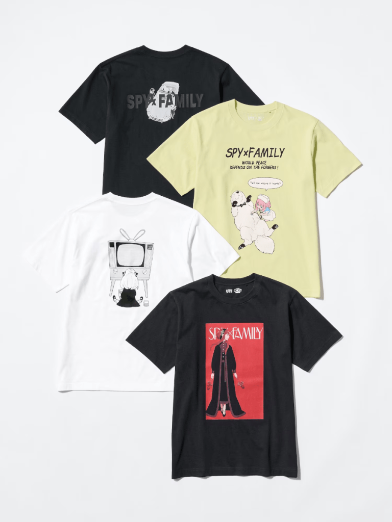 Shueisha Jump Uniqlo shirts - Spy x Family