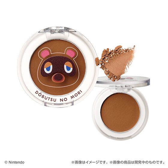 Creer Beaute Pon de Couleur Animal Crossing Makeup Gashapon Announced