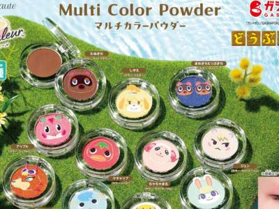 Creer Beaute Pon de Couleur Animal Crossing Makeup Gashapon Announced