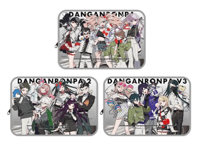 sanrio danganronpa kei mochizuki merchandise clear pouches