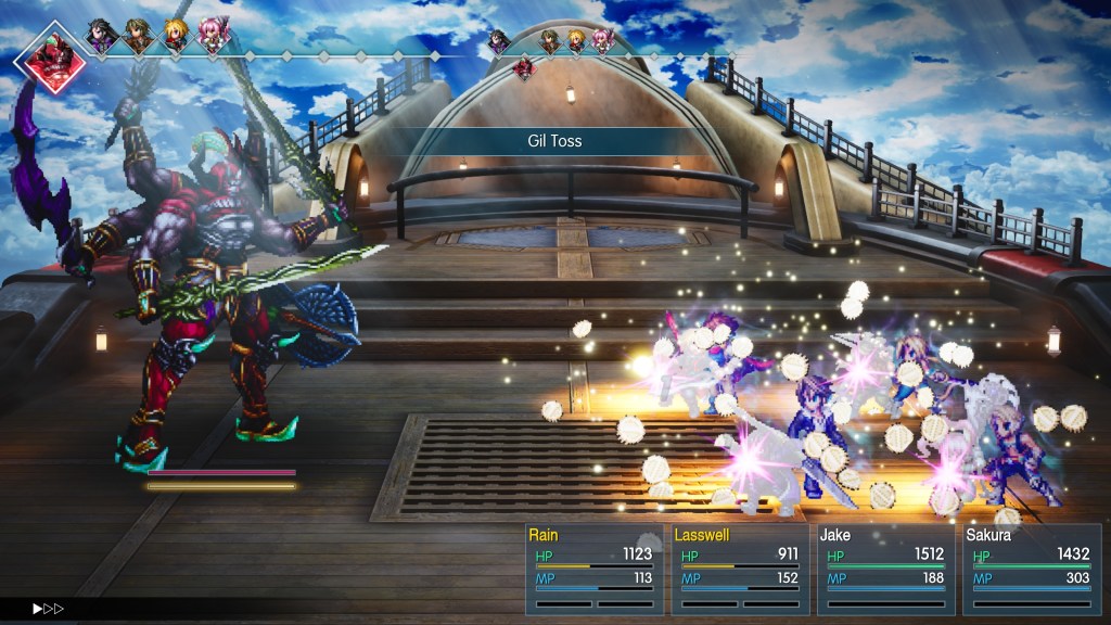 Square Enix confirmed we'll fight Gilgamesh and Ultima Weapon in Final Fantasy Resonance and Lightning and Clive are Visions. 