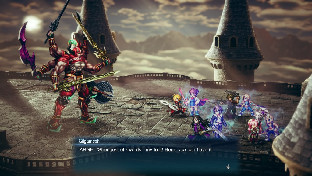 Square Enix confirmed we'll fight Gilgamesh and Ultima Weapon in Final Fantasy Resonance and Lightning and Clive are Visions. 