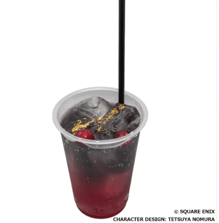 final fantasy x anniversary cafe auron drink