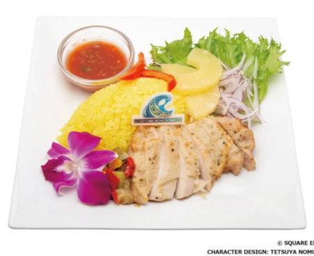 final fantasy x anniversary cafe luca plate