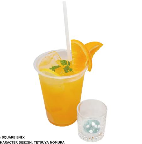 final fantasy x anniversary cafe rikku drink