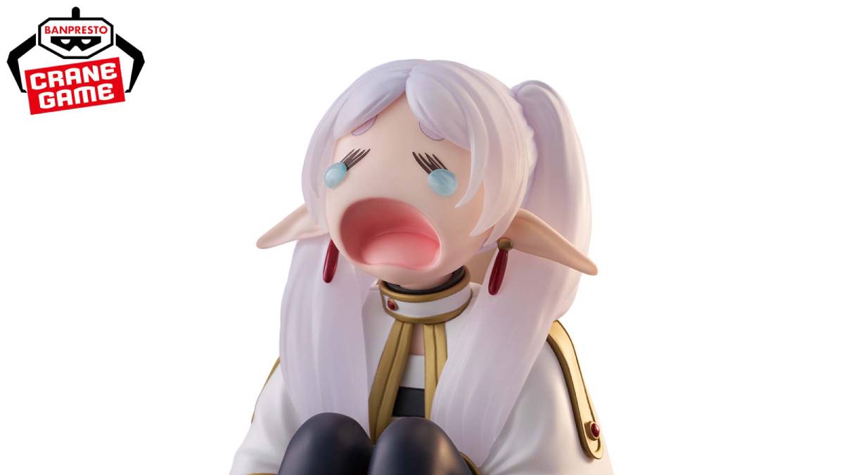 The new Frieren figure recreates the anime scene of her crying and throwing a tantrum for three days and three nights.