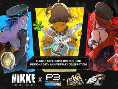 Goddess of Victory: NIKKE Anis, Neon and Rapi Persona Crossovers Teased