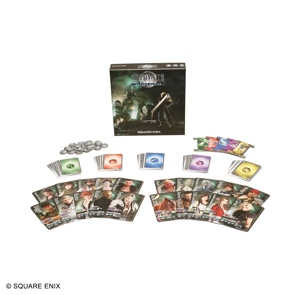 Square Enix will bring the FFVII Remake Materia Hunter board game back early next year, ahead of the third entry in the trilogy.