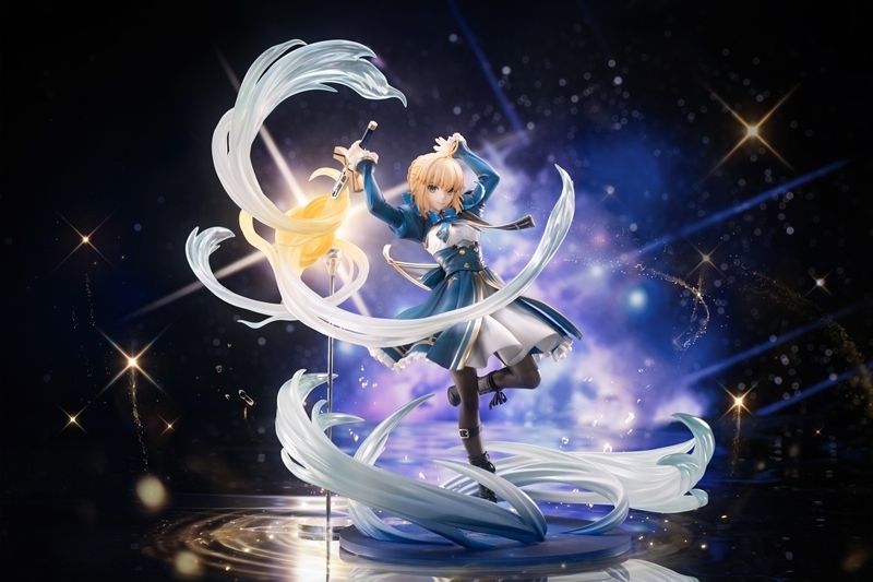 The new Fate/stay Night Saber figure is based on her appearance in the Honkai: Star Rail crossover event and comes out next year.