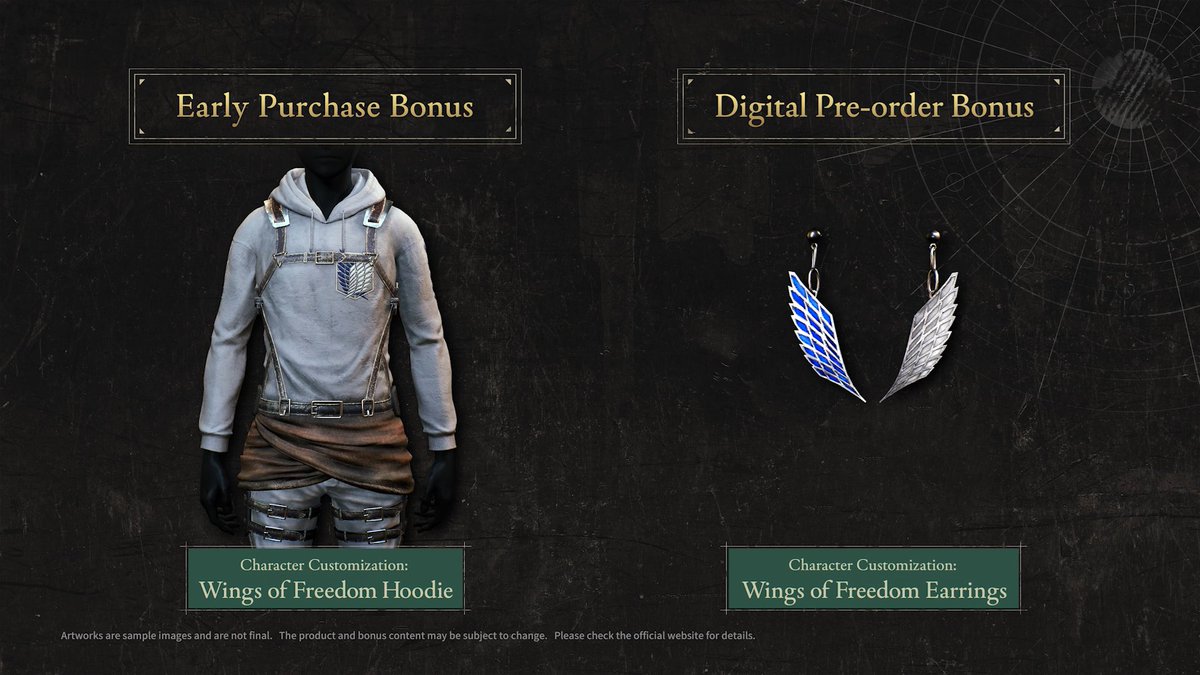 Release Date and Pre-order Bonus Set for Attack on Titan 3 game