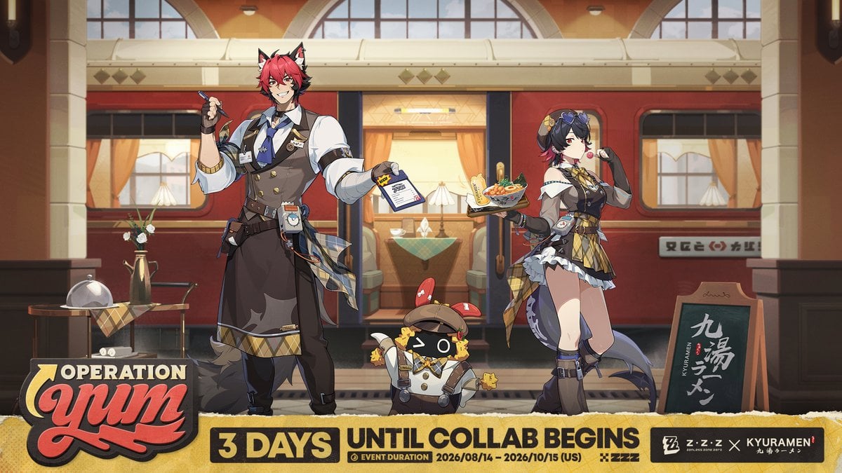 See the Zenless Zone Zero Kyuramen Menu and Merchandise