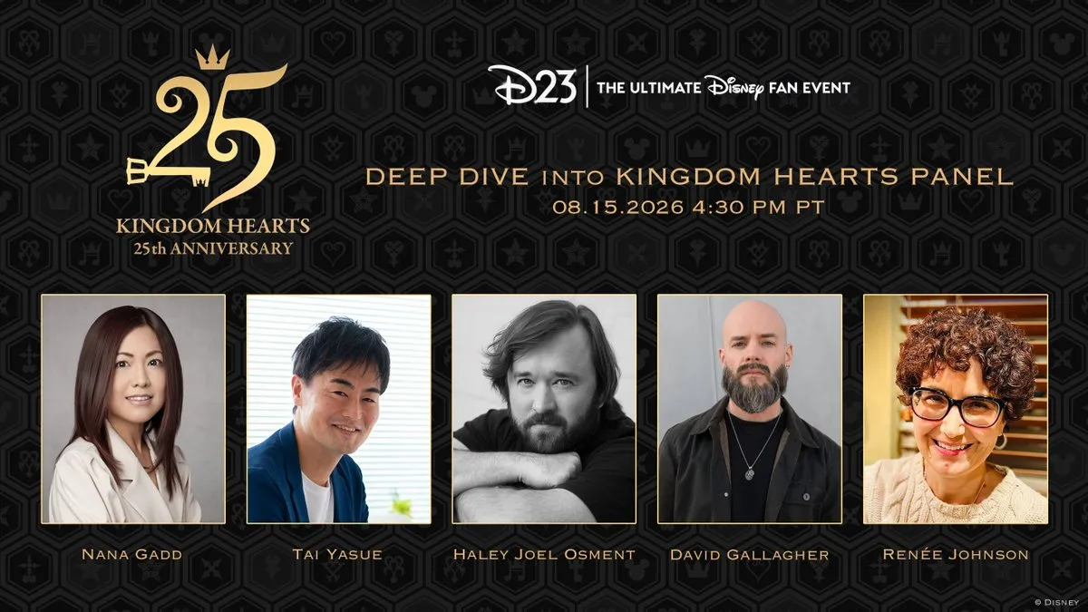 We'll hear from both the Sora and Riku voice actors actor during the D23 Kingdom Hearts panel later this week.