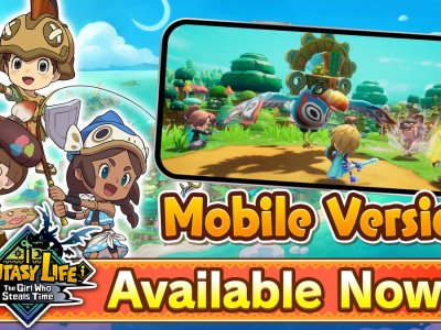 Fantasy Life i Mobile Accompanied by Professor Layton and Yo-Kai Watch Costumes