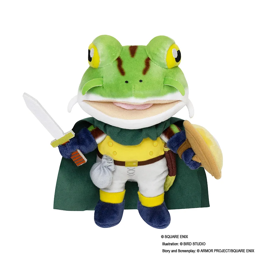 A lot of Chrono Trigger merchandise is on the way in 2027 and includes character items like Frog and Robo plush toys.