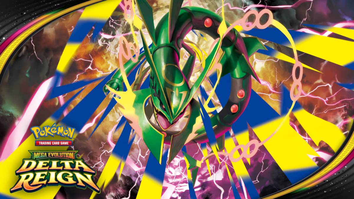 Mega Rayquaza ex Headlines Pokemon TCG Mega Evolution Delta Reign