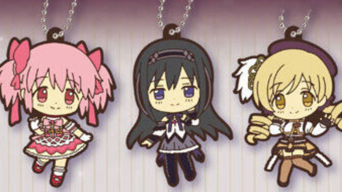 New Madoka Magica Character and Soul Gem Keychains Debut