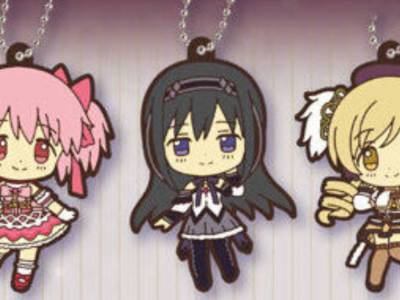 New Madoka Magica Character and Soul Gem Keychains Debut