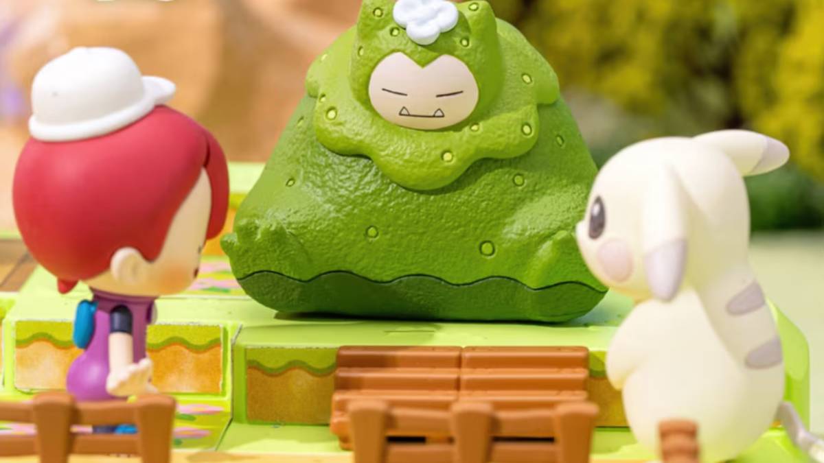 New Pokemon Pokopia Moncolle Toys Are Mosslax and Ditto Lapras