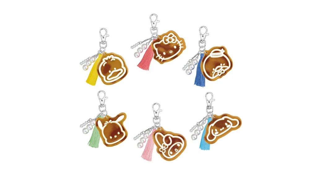 New Sanrio Character Keychains Appear as Capsule Toys