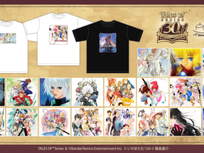 tales of series t-shirts