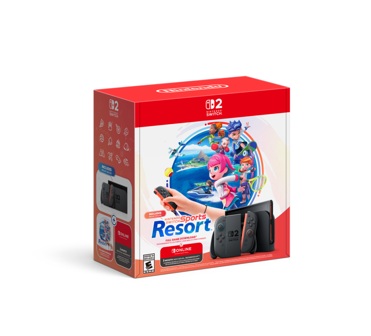 Two Switch 2 console bundles are on the way that include the games Mario Kart World or Nintendo Switch Sports Resort.