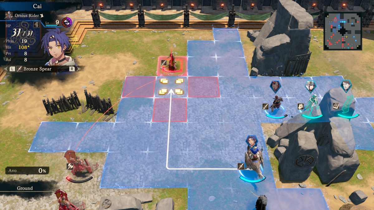Fire Emblem: Fortune’s Weave Cai Route Initial Allies Revealed characters
