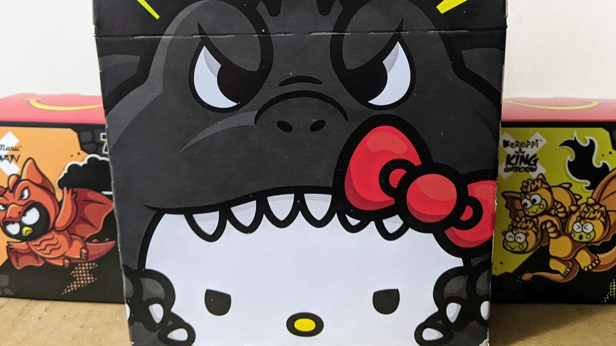 The Hello Kitty Godzilla Happy Meal Toys Have Personality