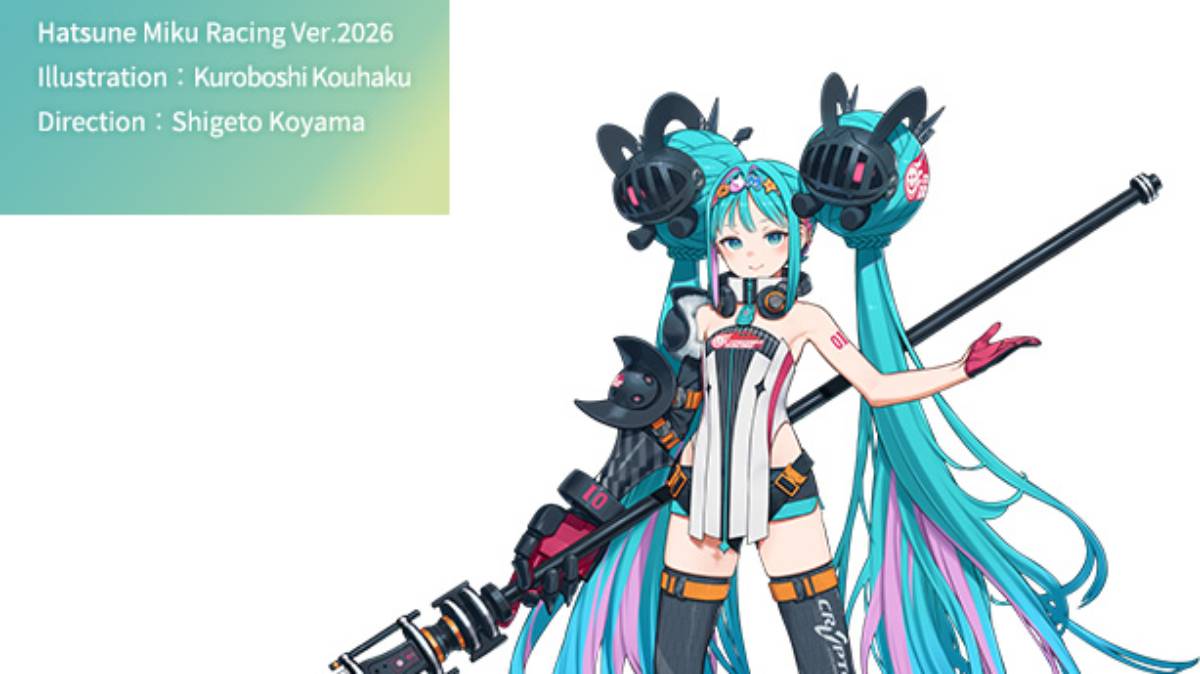 Racing Miku 2026 Figma Figure Will Follow Nendoroid